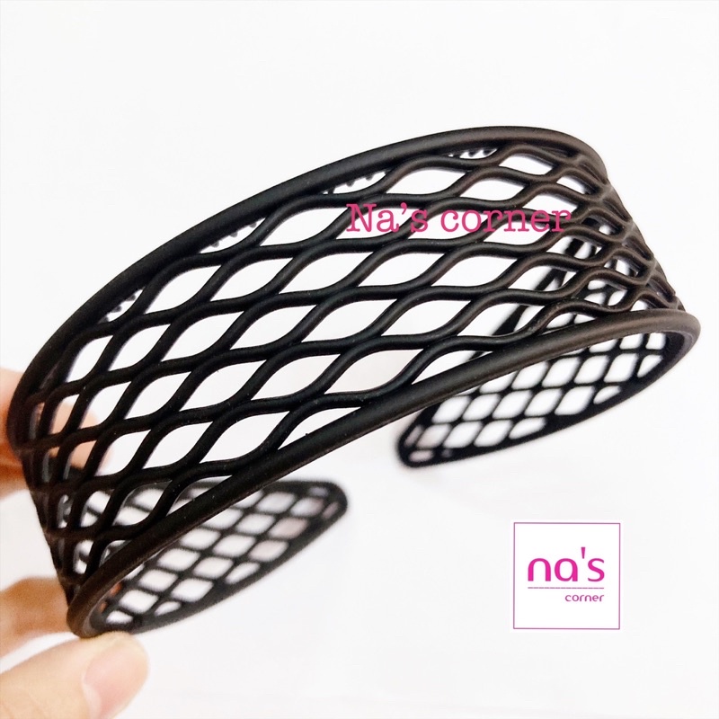 Cài tóc bờm tóc đơn giản nhựa lưới