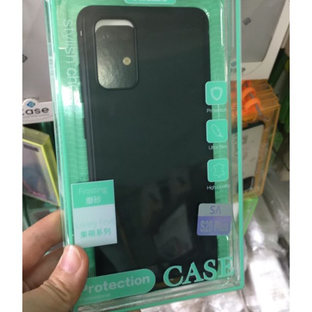 Ốp lưng dẻo galaxy s20 plus /S20+ hiệu Ou Case màu đen