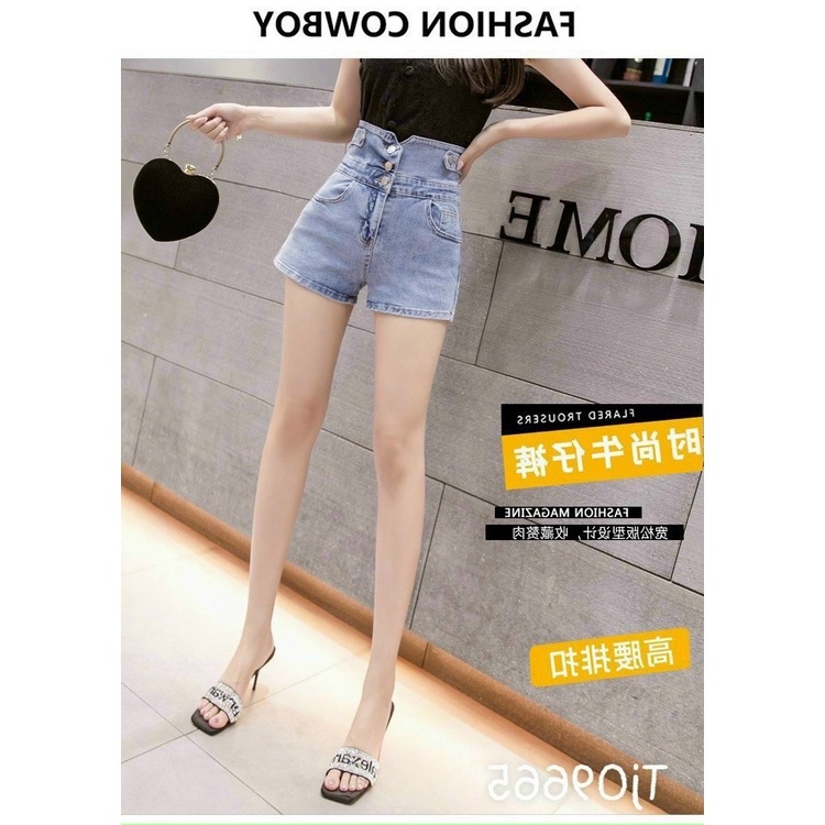Quần short jean nữ cao cấp, chất liệu denim dễ thương, tôn dáng TUẤN KIỆT Store 8888 Q8