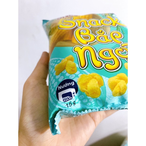 [ 10 gói ] Bánh snack bắp ngọt oishi 15g