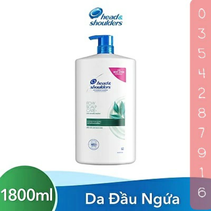 Dầu gội Head & Shoulds 1800ml