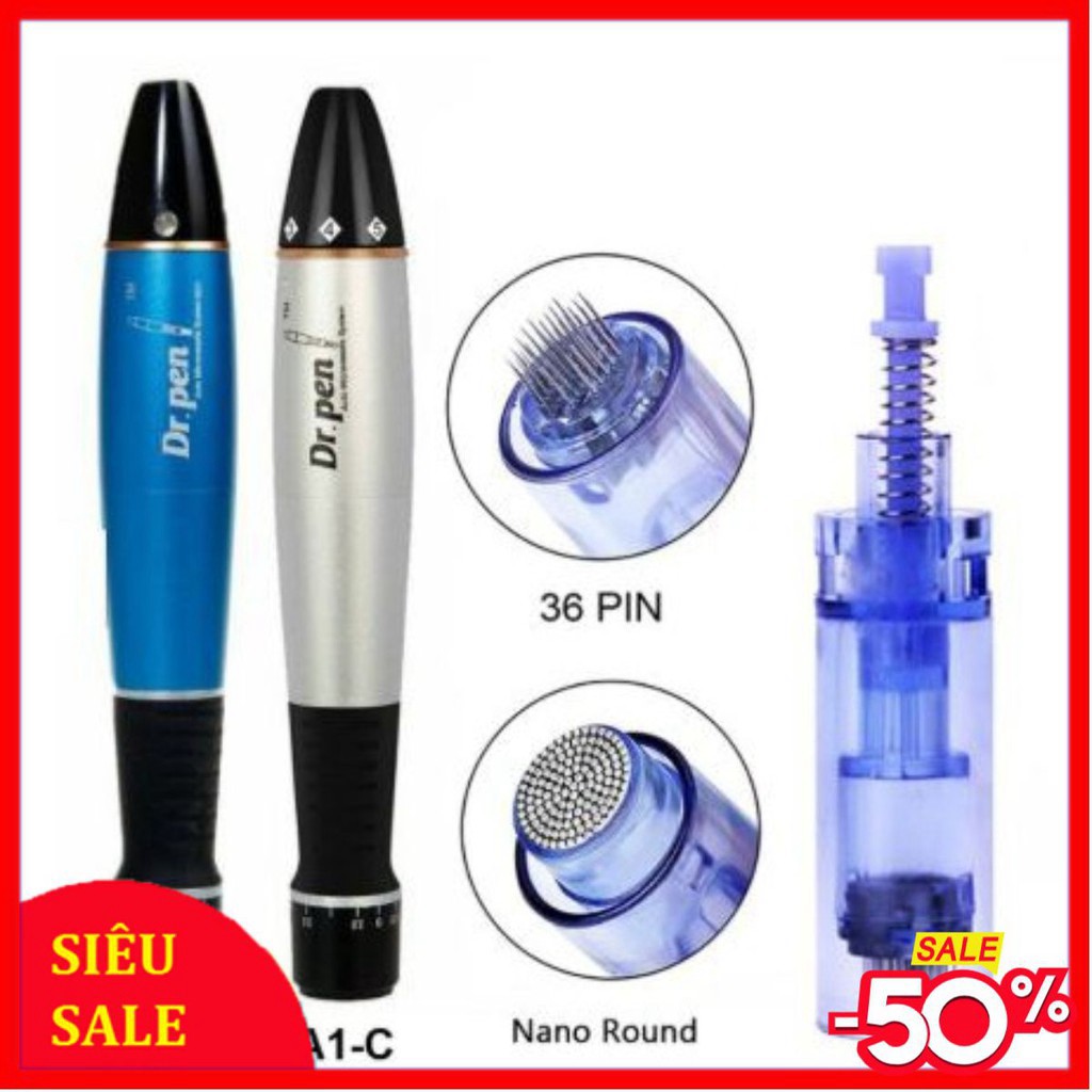 [Dr.Pen Tích điện_Không Tích điện ]_Máy phi kim, cấy phấn, cấy tảo_Dr.pen A1_máy pen