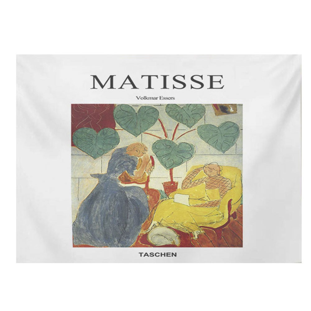 Thảm Treo Tường Trang Trí In Hình Nhân Vật Trừu Tượng