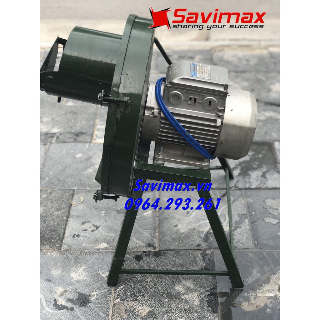 Máy băm thân cây chuối kết hợp nghiền ngô đa năng SAVI BN215 chất lượng cao, công suất motor 1.5kw