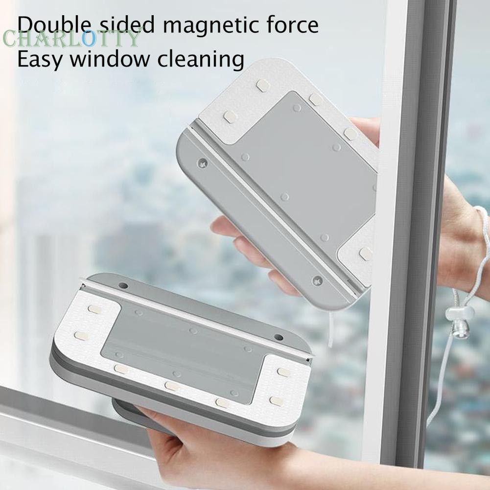 Dụng cụ vệ sinh cửa kính hai mặt từ tính tiện lợi