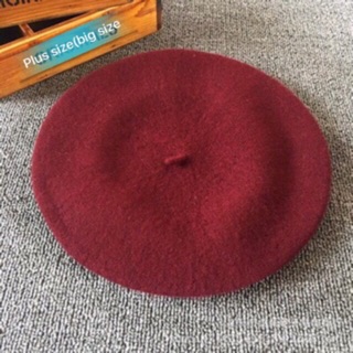 Mũ beret mũ nồi nỉ (Hàng QC)