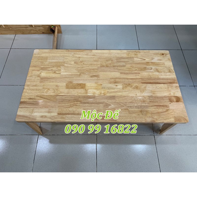 Bàn Làm Việc Gỗ Cao Su NAGA 100x50cm Chân Xếp Gọn Tiện Dụng Kiểu Nhật - Dùng Làm Bàn Ngồi Bệt, Bàn Ăn