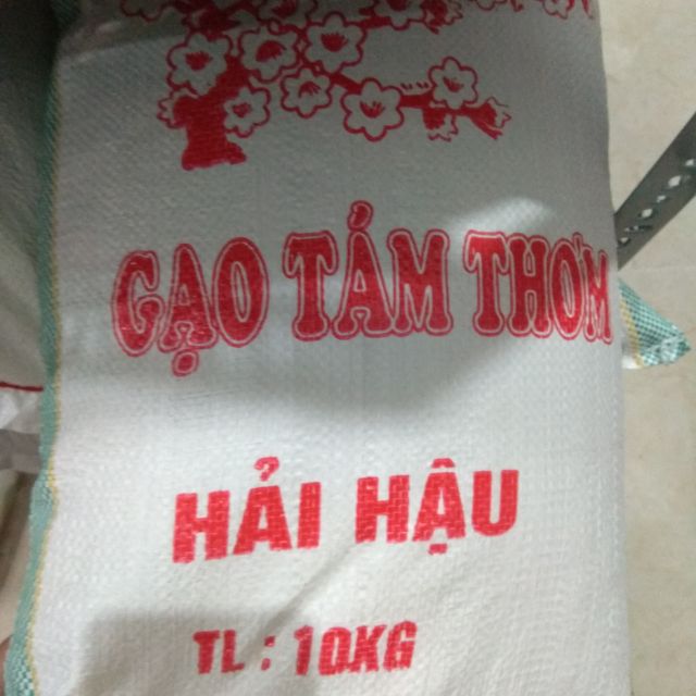 Gạo tám thơm hải hậu túi 10kg