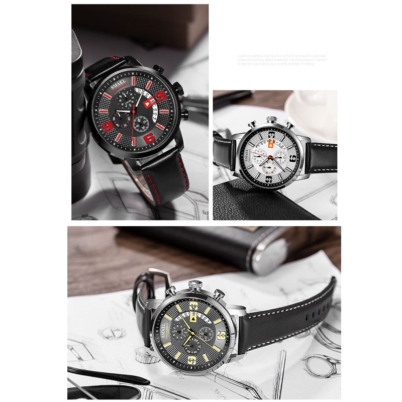 Đồng Hồ Nam Chính Hãng  Dây Da Cao Cấp Phong Cách Thời Trang Sang Trọng, Có Ngày | BigBuy360 - bigbuy360.vn