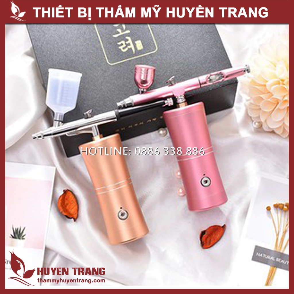 Máy Phun Oxy Cầm Tay Tích Điện Mini Phun Khỏe Đẹp Sang Trọng - Thẩm Mỹ Huyền Trang