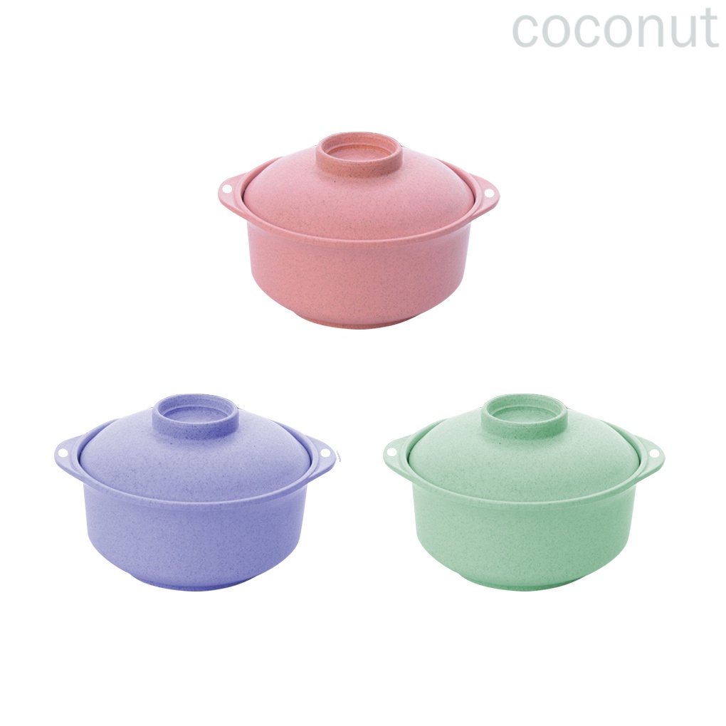 Bát ăn mì có nắp đậy phong cách Nhật Bản