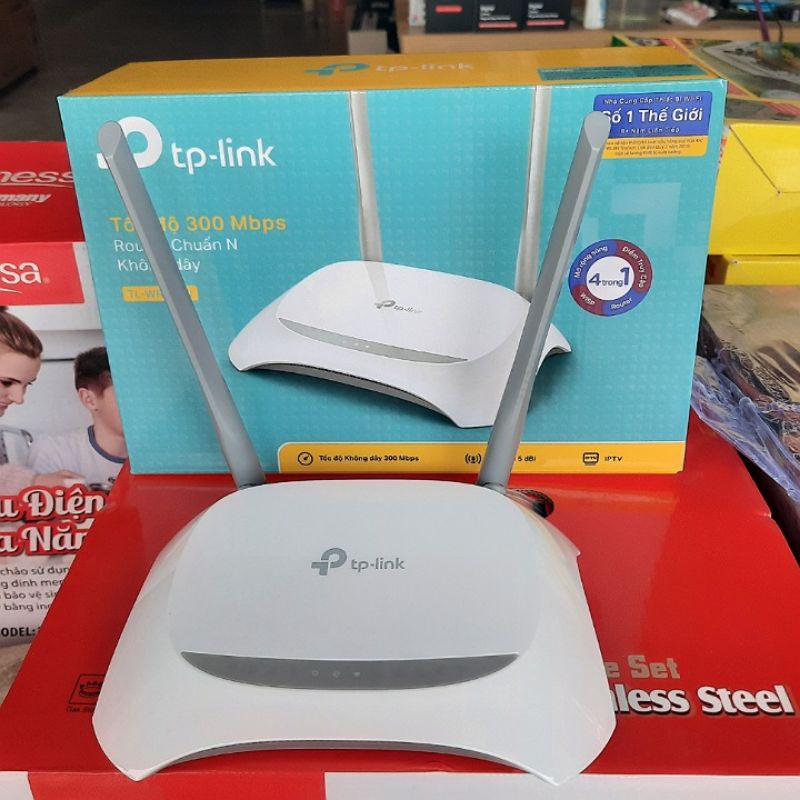 Bộ Phát Wifi TPLINK WR 840N 300Mbps bảo hành Chính Hãng 24 Tháng