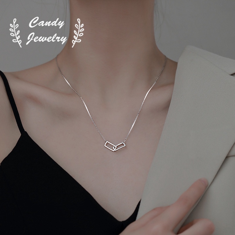 Dây Chuyền Hai Lớp Mặt Bướm Đơn Giản Phong Cách Hàn Quốc Xinh Xắn