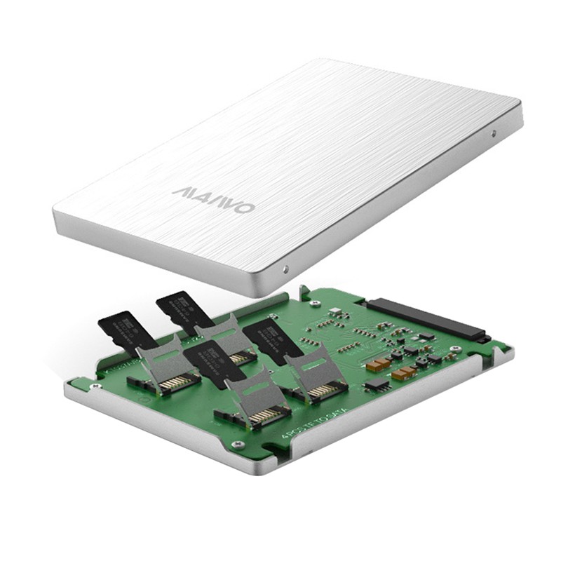 Thẻ Chuyển Đổi Tự Động Maiwo Kt037B2 Tf Sang Sata 2 Hoặc 4 Traid0 | BigBuy360 - bigbuy360.vn