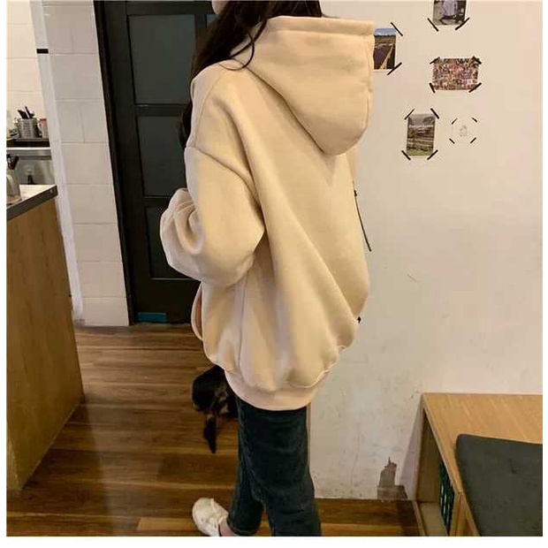 Áo Hoodie Local Brand Nỉ Trơn Basic Nam Nữ Unisex Form Rộng