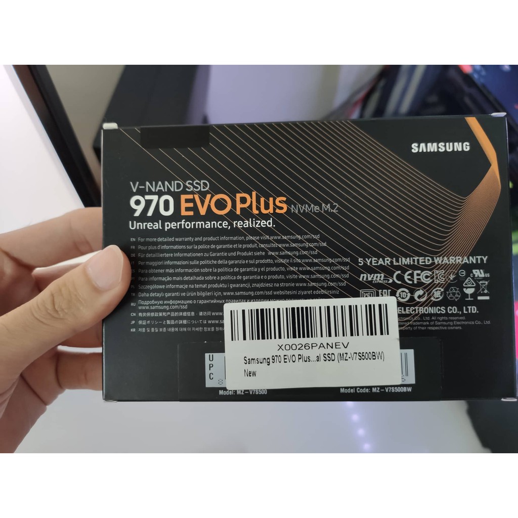 Ổ cứng SSD Samsung 970 EVO Plus PCIe NVMe M.2 2280 500GB 1TB - 2019 Chính Hãng