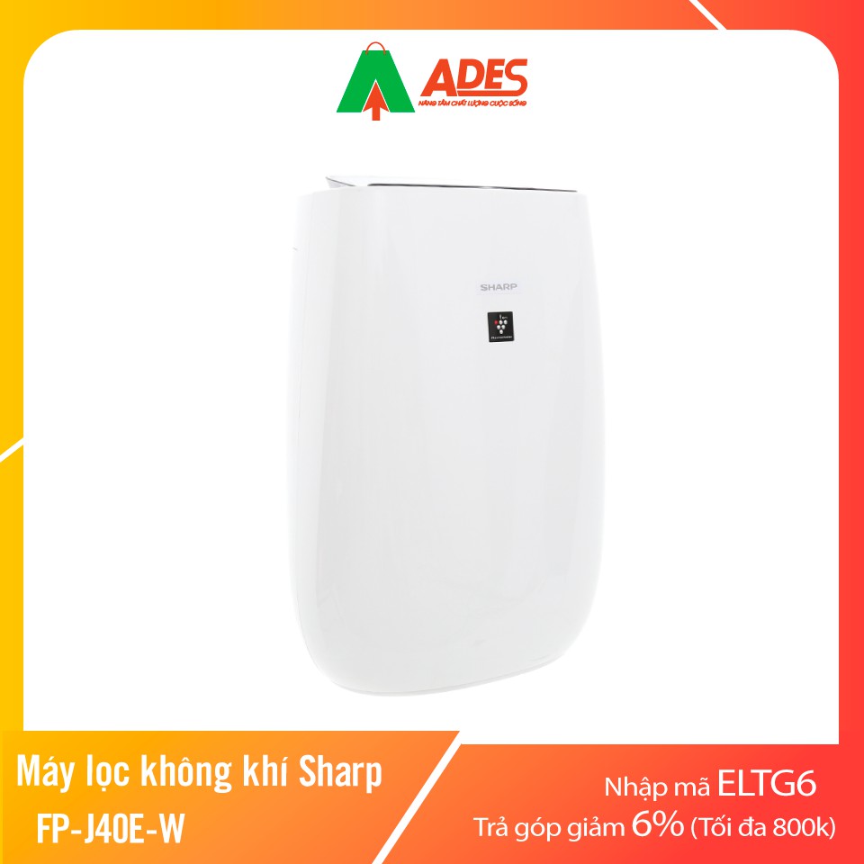 Máy lọc không khí SHARP FP-J40E-W - Chính hãng - Bảo hành