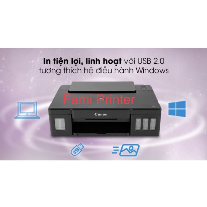 Máy in Canon G1010 - máy in phun màu A4