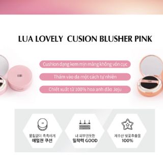 Phấn Má Hồng Hàn Quốc LUA Cusion Bluser