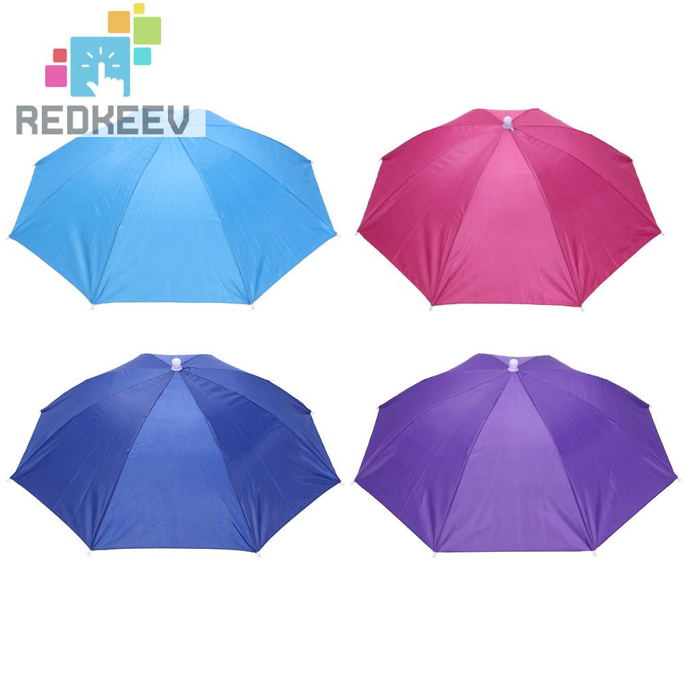 Dù Che Nắng Đội Đầu Co Giãn Chống Trơn Cho Hoạt Động Ngoài Trời