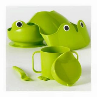 Set ăn dặm IKEA ếch xanh