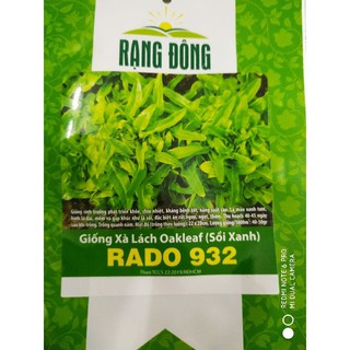 Hạt giống Xà lách Oakleaf xanh ( Sồi xanh ) 2gr❤️FREESHIP XTRA❤️