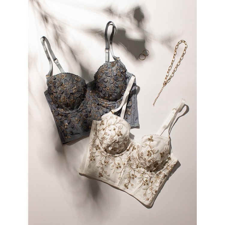 Hàng Cao Cấp Đồ lót Hóa Trang gợi cảm đồ lót ren Áo lót bra  mềm mại bralette nữ E20101