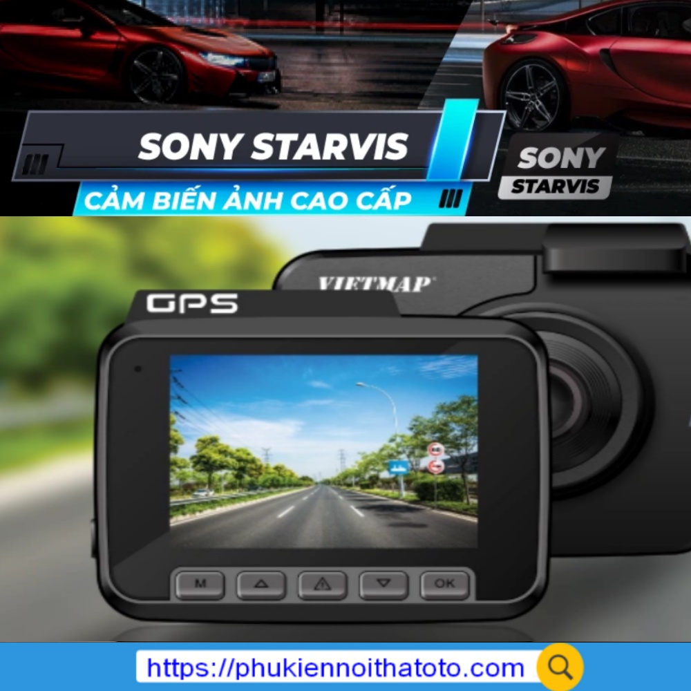 Vietmap C61 Pro - Camera Hành Trình Cảnh Báo Giao Thông - Bảo Hành Điện Tử 12 Tháng Chính Hãng Vietmap