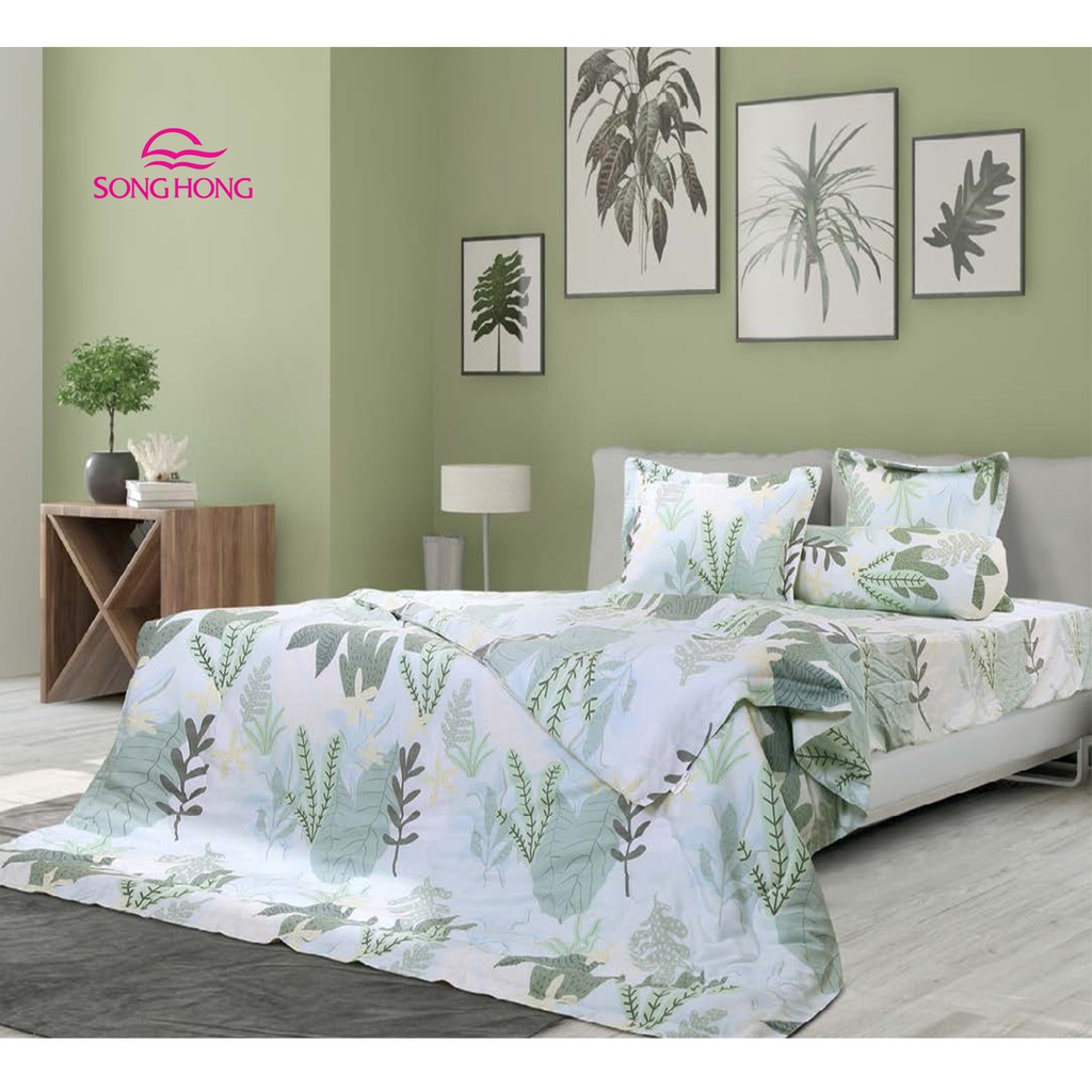 Chăn xuân thu - Vỏ chăn có chần 200cm x 220cm chất liệu Rayon