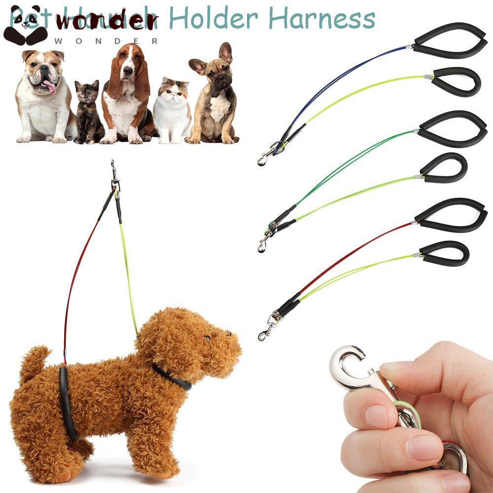 WONDERFUL Haunch Holder Dog Cat Beauty Treatments Restraint Loop Pet Grooming Leash Standing Training