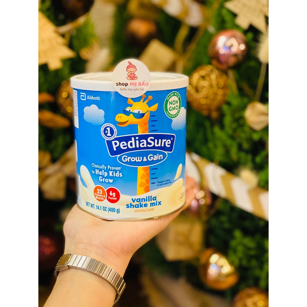 sữa Pediasure Grow &amp; Gain lon nhôm 400gr