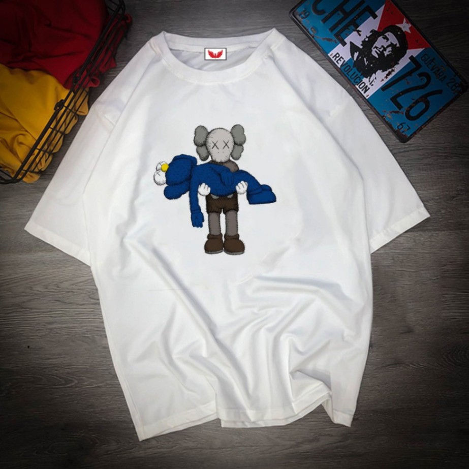 Áo Thun Tay Lỡ In Kaws Gone