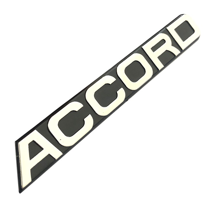 Tem Logo Nổi Accord Dán Trang Trí Đuôi Xe Honda Accord