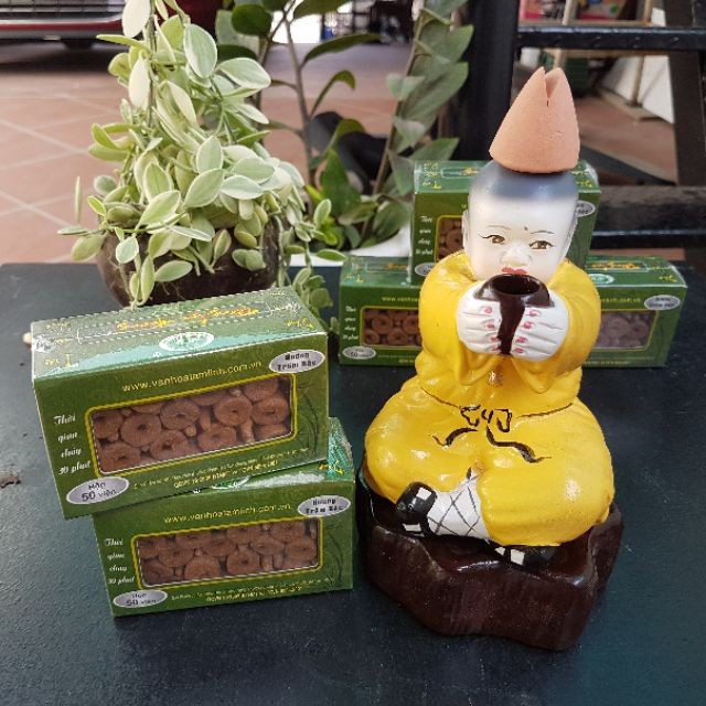 Nhang nụ thảo dược Thông Lạc Hương hương Trầm Bắc