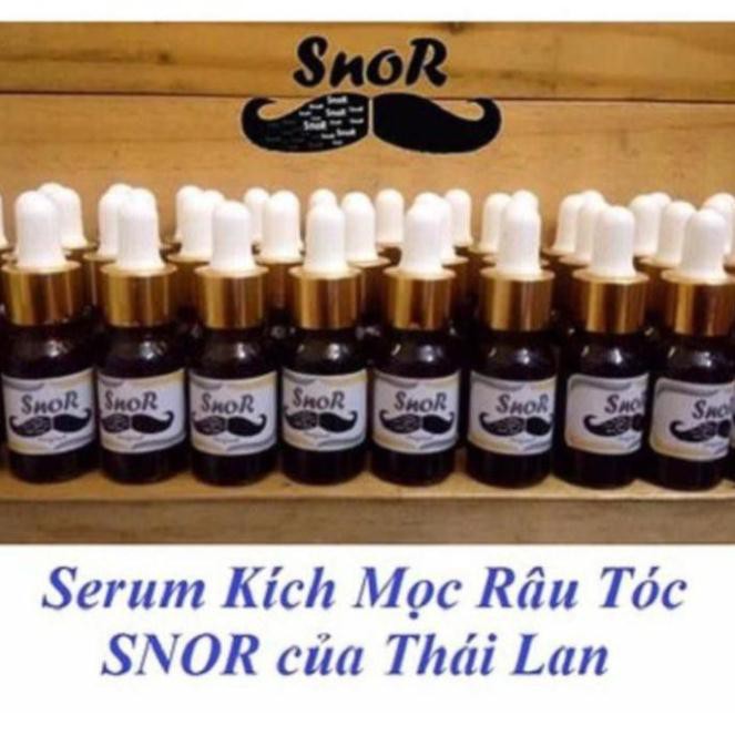 Snor thuốc kích thích mọc râu lông mày tóc