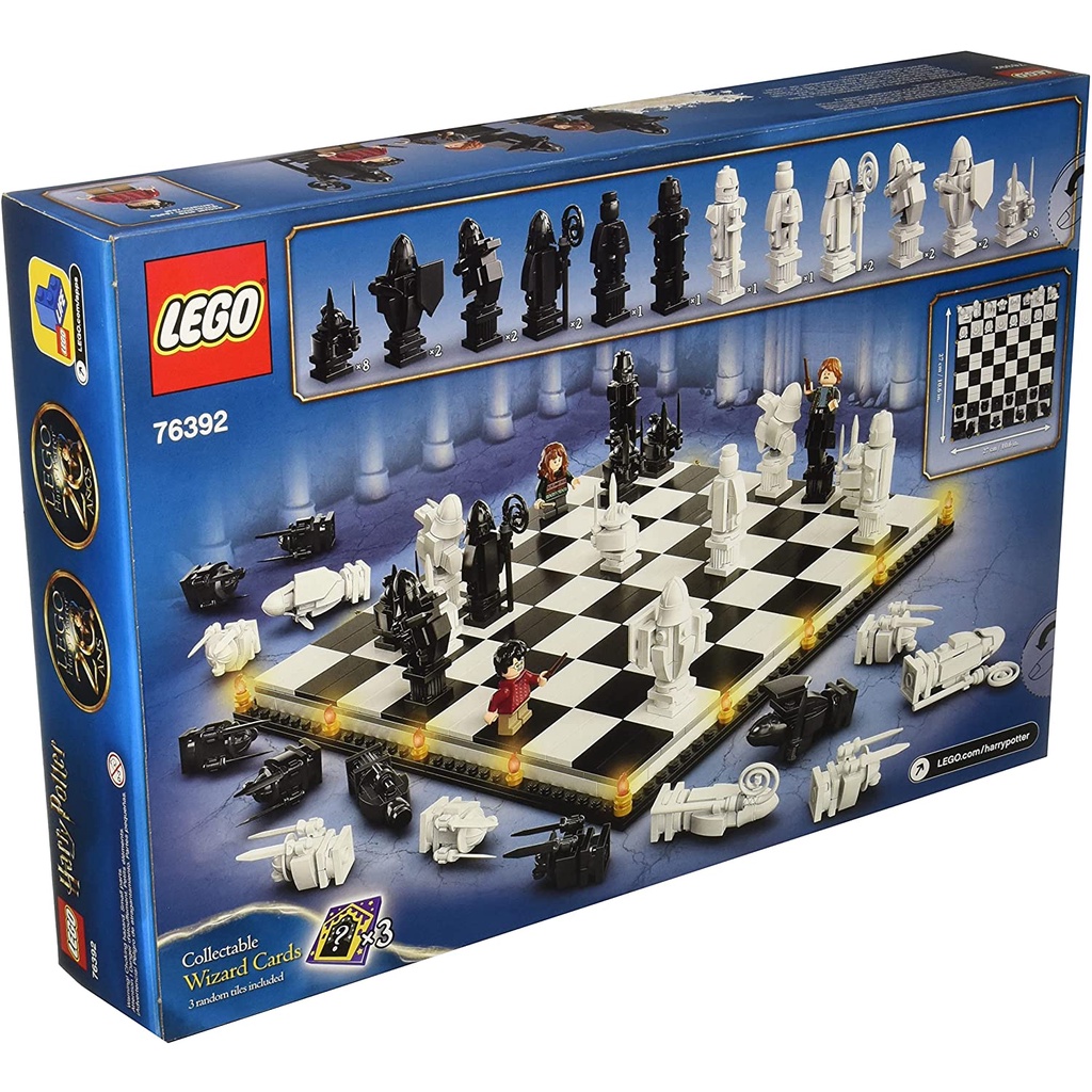 Lego 76392  Harry Potter Hogwarts Wizard's Chess - Bàn cờ Harry Potter
