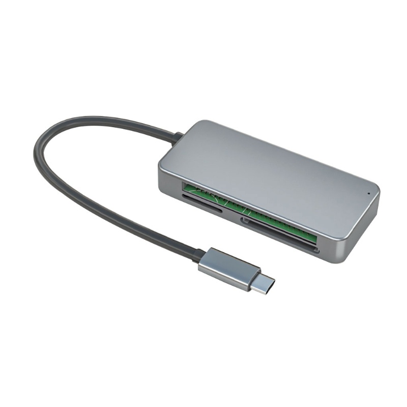 Đầu Đọc Thẻ Nhớ 3 Trong 1 Usb 3.0 / Type-C Sang Cf Tf Sd Cho Laptop Linux