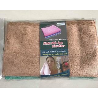 Bộ 2 Khăn Mặt Spa Siêu sạch KT: 40x40 Homeinno