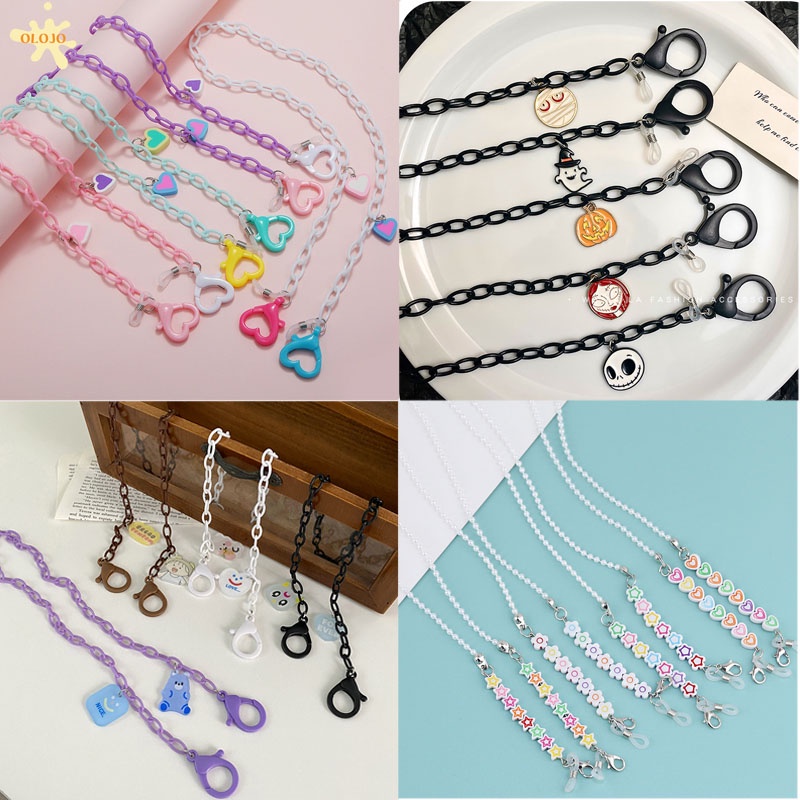 Dây Đeo Khẩu Trang Chống Thất Lạc Màu Sắc Đẹp Mắt Dành Cho Nữ