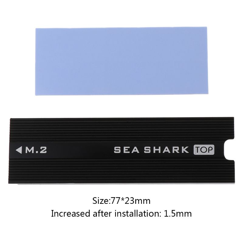 Tấm Silicone Nhôm Tản Nhiệt Nvme Ngff M.2 U.2 Chuyên Dụng