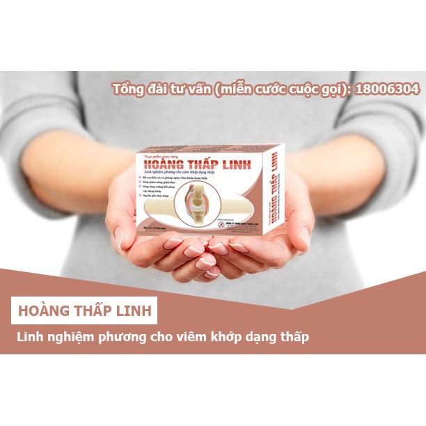 Hoàng Thấp Linh - Hỗ trợ và phòng ngừa viêm khớp, viên đa khớp dạng thấp (Hộp 30 viên)