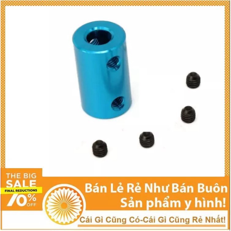 Khớp nối cứng nối trục động cơ, khớp nối trục cứng 5-8mm