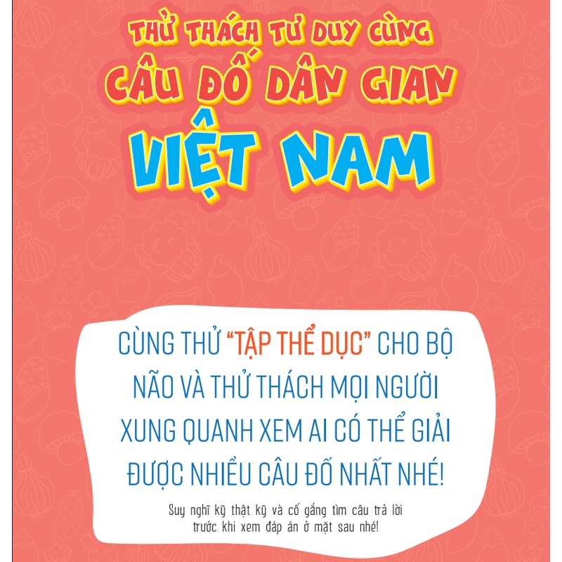 Đồ chơi trí tuệ Thử thách tư duy cùng Câu đố dân gian Việt Nam - Hộp Háo Hức cho bé 6-10 tuổi