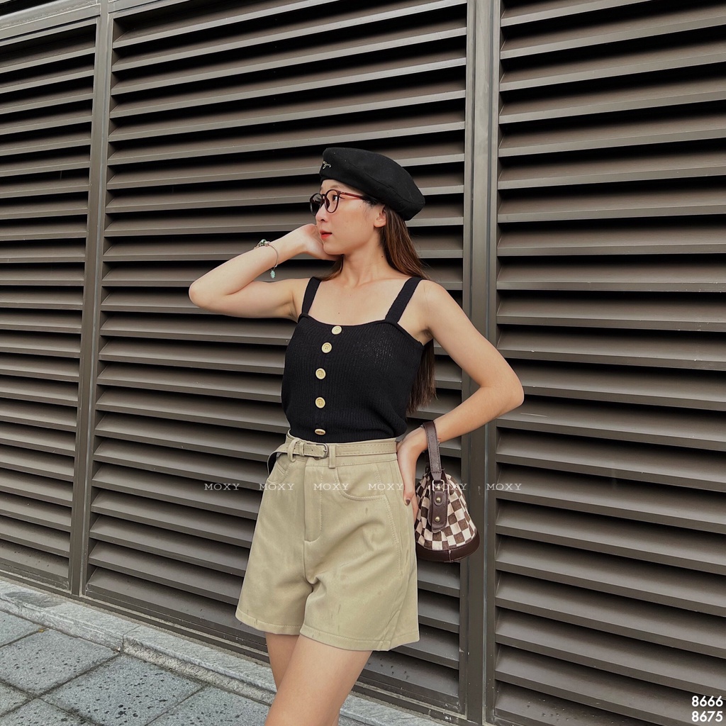 SP008666-Áo len dây nút