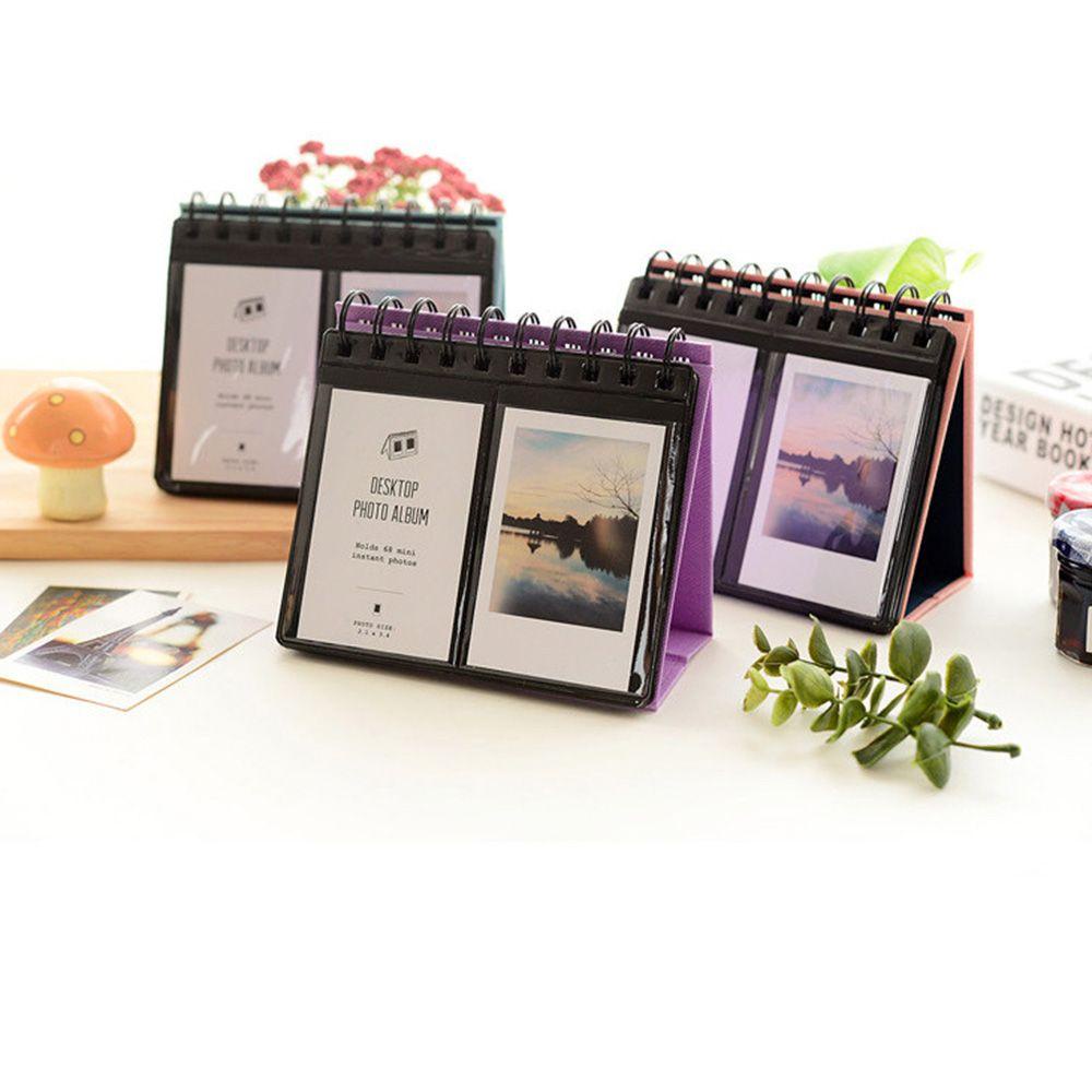 RAINBOW Album Ảnh 68 Ngăn DIY Phong Cách Nhiều Màu Sắc
