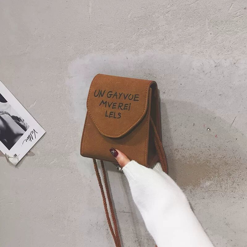 Túi đeo chéo vuông nhỏ phong cách retro thời trang dành cho nữ