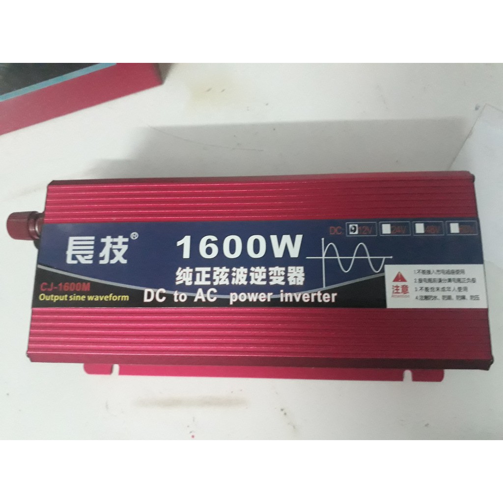Bộ Kich Điện INVERTER 12V-24V 1600W SIN CHUẨN