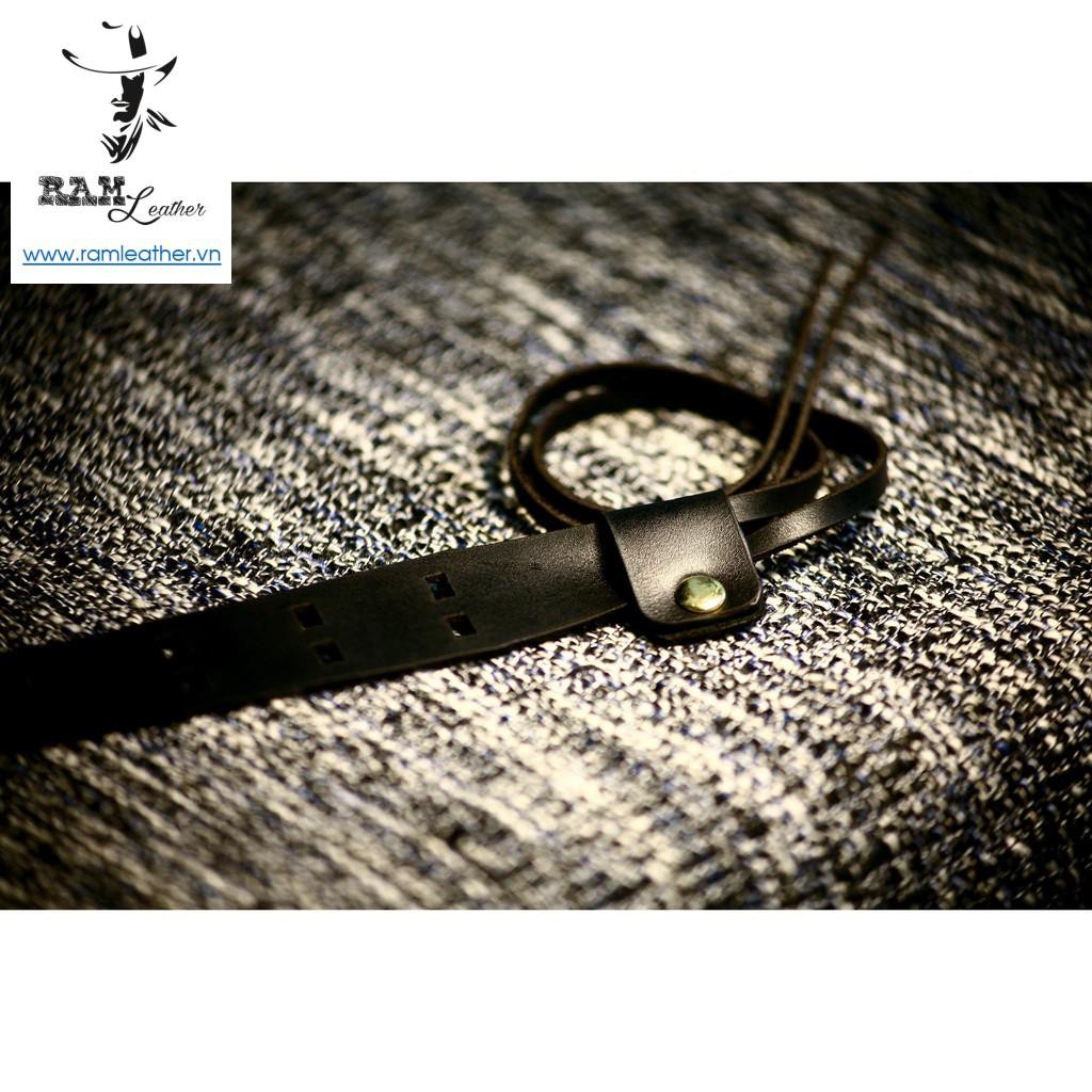 Dây Đeo Máy Ảnh Rollei Flex Da Bò +