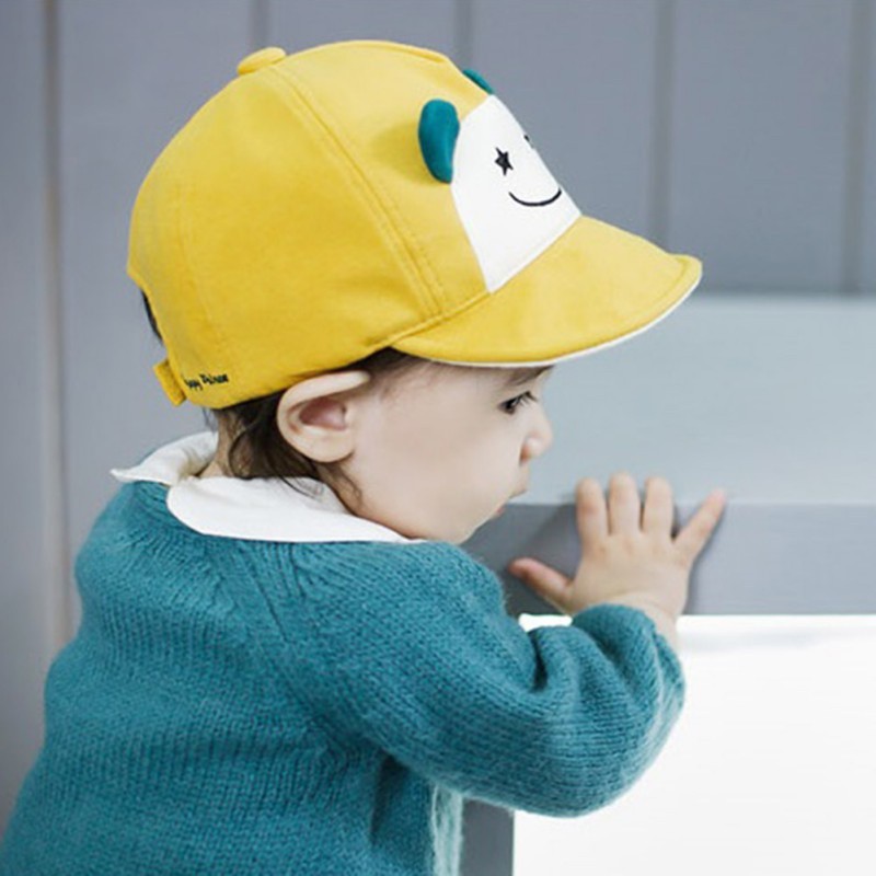 Mũ cotton thiết kế xinh xắn dành cho bé