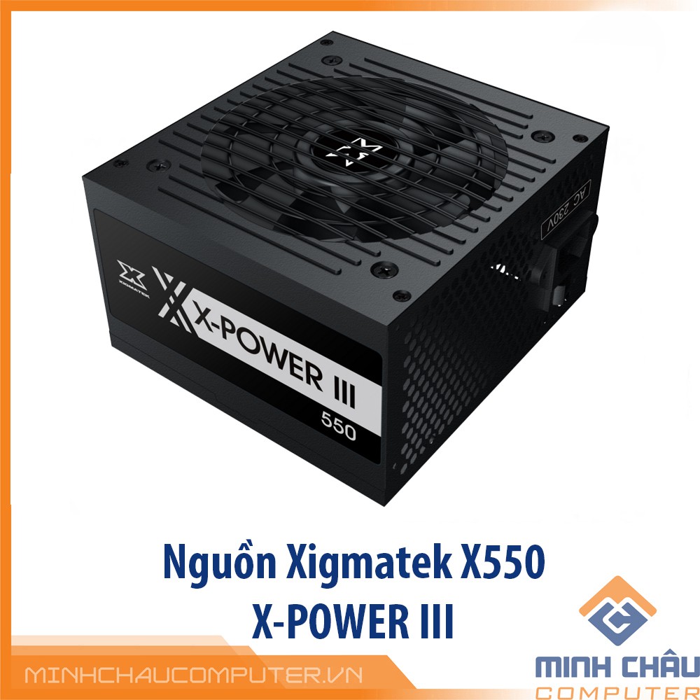 Nguồn XIGMATEK X-POWER III X-550 (EN45983)